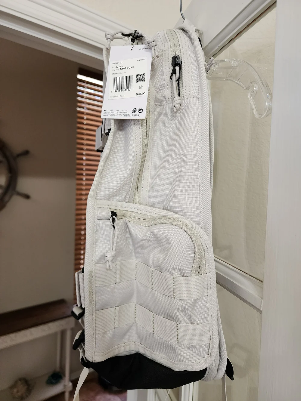 NWT Nike RPM Backpack Light Bone Greige 26L Utility BA5971-072